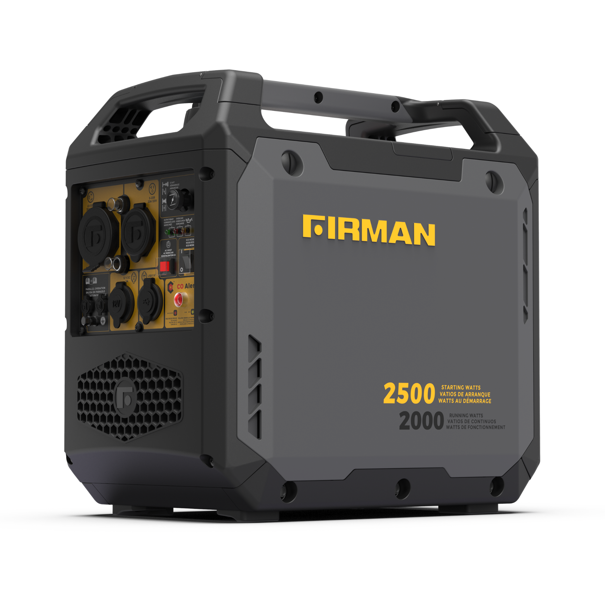 Firman 2500W Recoil Start with CO ALERT Inverter Gas Portable Generator  from Columbia Safety